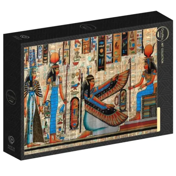 Papyrus et Hiéroglyphes