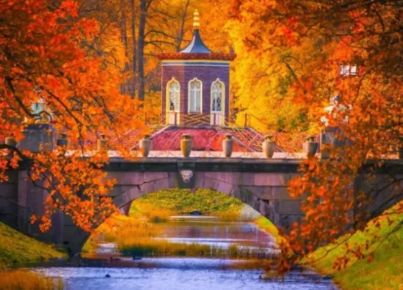 Park of Pushkin, Russia