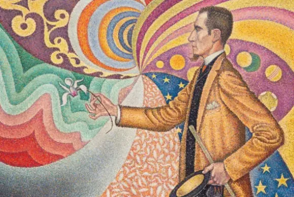 Paul Signac : Portrait de Félix Fénéon, 1890