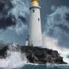 Phare Dans La Tempête