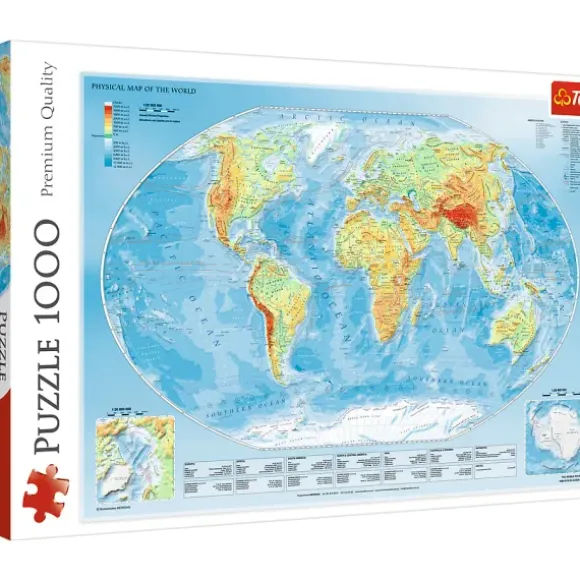 Physical Map of the World