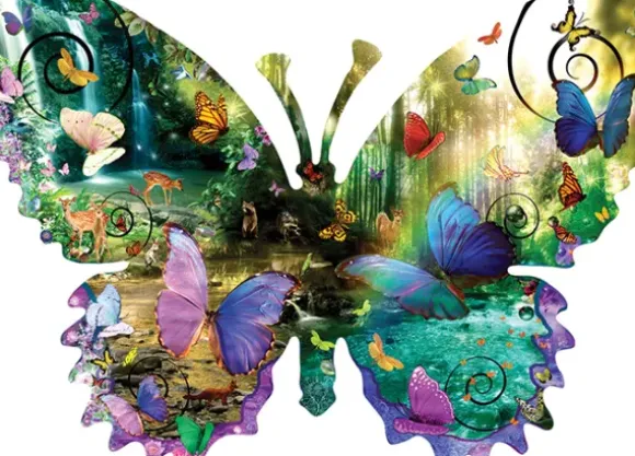 Pièces XXL - Alixandra Mullins - Forest Butterfly