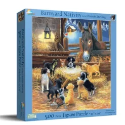 Pièces XXL - Barnyard Nativity