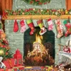 Pièces XXL - Christmas by the Fireplace