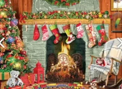 Pièces XXL - Christmas by the Fireplace