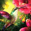 Pièces XXL - Colibri Et Hibiscus
