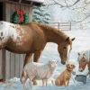 Pièces XXL Familly - Winter Barnyard