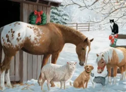 Pièces XXL Familly - Winter Barnyard