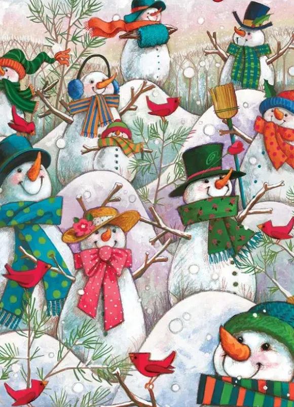 Pièces XXL - Hill of a Lot of Snowmen