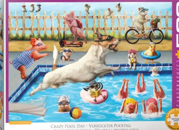 Pièces XXL - Journée de folie à la piscine - Lucia Heffer