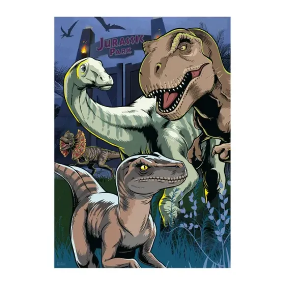 Pièces XXL - Jurassic World - Puzzle Neon
