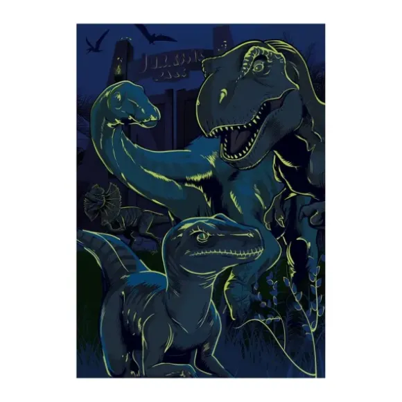 Pièces XXL - Jurassic World - Puzzle Neon