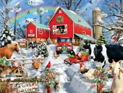 Pièces XXL - Lori Schory - Ferme en Hiver