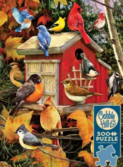Pièces XXL - Maison d'Oiseau d'Automne
