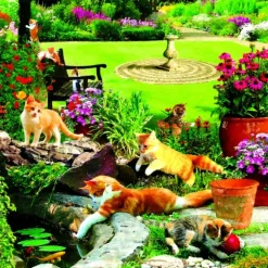 Pièces XXL - Pêcheurs du jardin