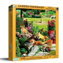 Pièces XXL - Pêcheurs du jardin