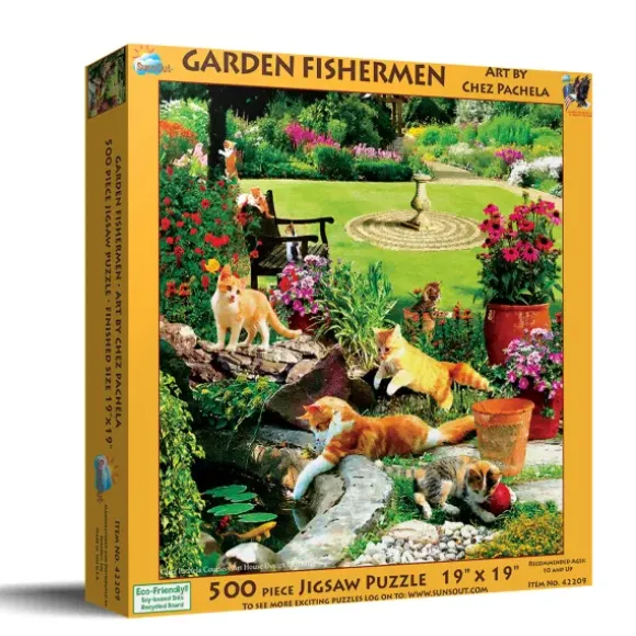 Pièces XXL - Pêcheurs du jardin