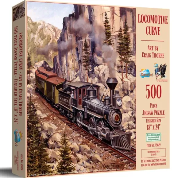 Pièces XXL - Virage de la Locomotive