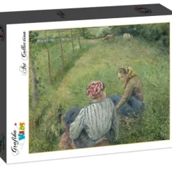 Pissarro Camille - Camille Pissarro : Jeunes Paysannes se Reposant dans les Champs Près de Pontoise, 1882