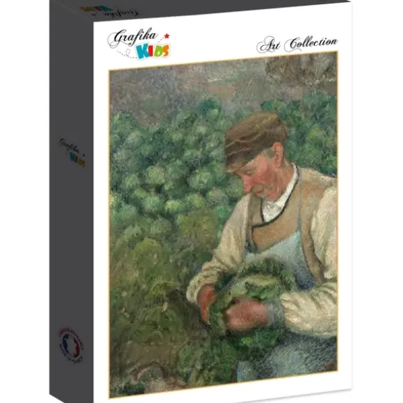 Pissarro Camille - Camille Pissarro : Le Jardinier - Vieux Paysan avec Chou, 1883-1895