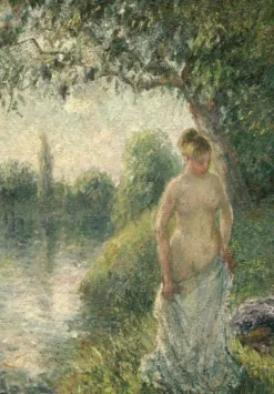 Pissarro Camille - Pissarro Camille : La baigneuse, 1895