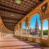 Place de l'Espagne, Séville, Espagne
