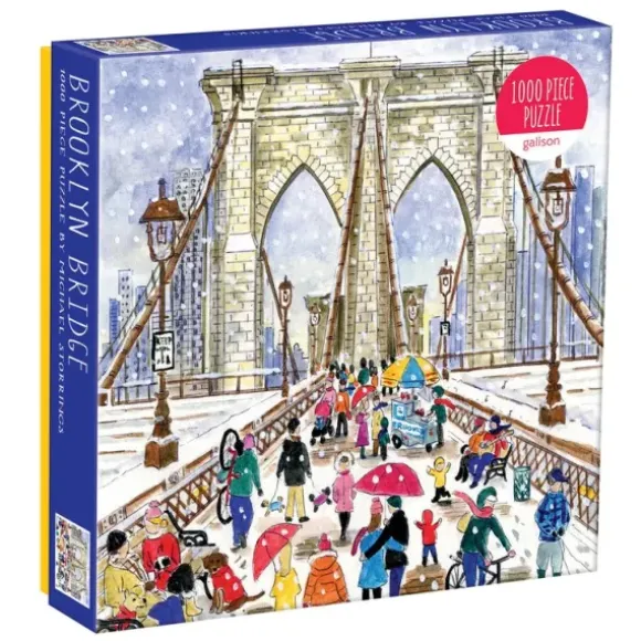 Pont de Brooklyn - Puzzle de 1000 Pièces dans une Boîte Carrée