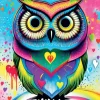 Pop-art Owl