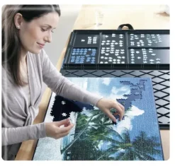 Porte-puzzle de 300 à 1000 pièces + Trieurs de pièces