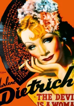 Poster vintage - Marlene Dietrich, The Devil is a Woman