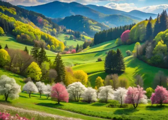 Promenade au Printemps
