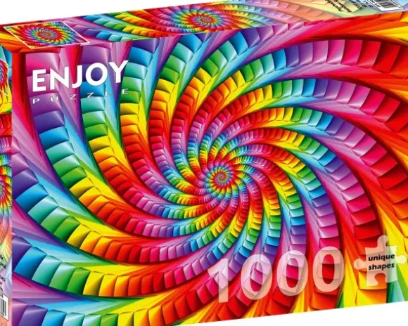 Psychedelic Rainbow Spiral