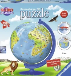 Puzzle Ball 3D - Mappemonde en Espagnol