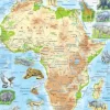 Puzzle Cadre - Afrique (en Russe)