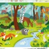 Puzzle Cadre - Animaux de la Forêt