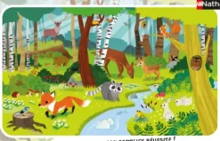 Puzzle Cadre - Animaux de la Forêt