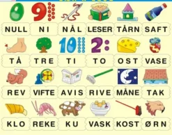 Puzzle Cadre - Apprendre à Lire le Norvégien 2 (en Norvégien)