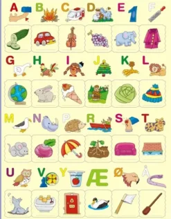 Puzzle Cadre - Apprendre à Lire le Norvégien 1 (en Norvégien)