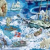 Puzzle Cadre - Aventure au Pôle Nord (en Français)
