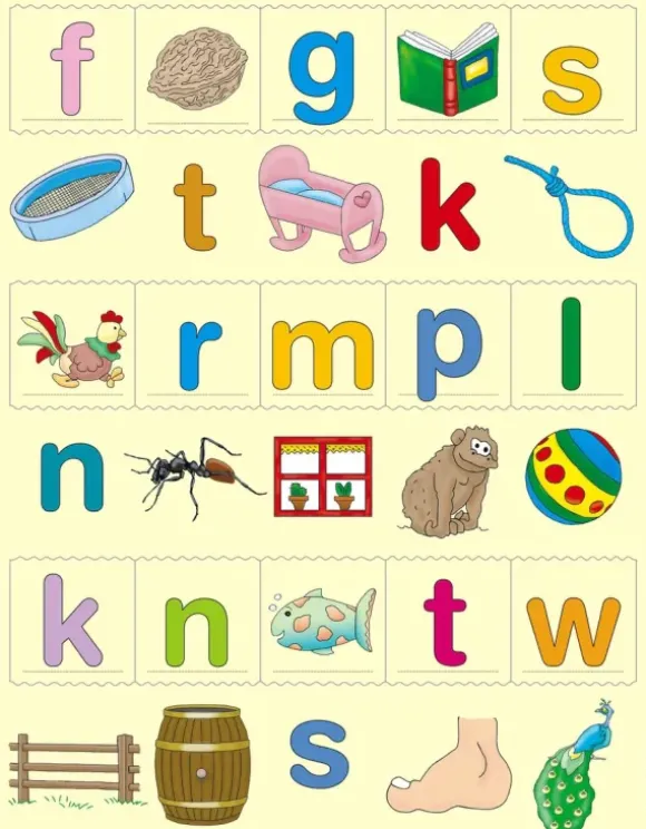 Puzzle Cadre - Beginnende geletterdheid 5 (en hollandais)