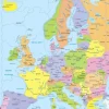 Puzzle Cadre - Carte de l'Europe en Espagnol
