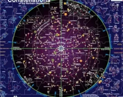 Puzzle Cadre - Carte des Constellations (en Anglais)