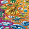 Puzzle Cadre - Dinosaures (en Anglais)