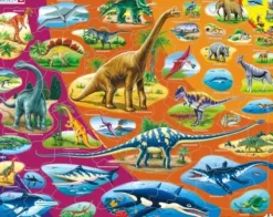 Puzzle Cadre - Dinosaures (en Anglais)