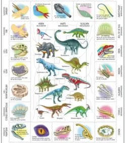 Puzzle Cadre - Dinosaures (en Hollandais)