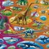 Puzzle Cadre - Dinosaures (en Hollandais)