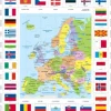Puzzle Cadre - Europe (en Russe)