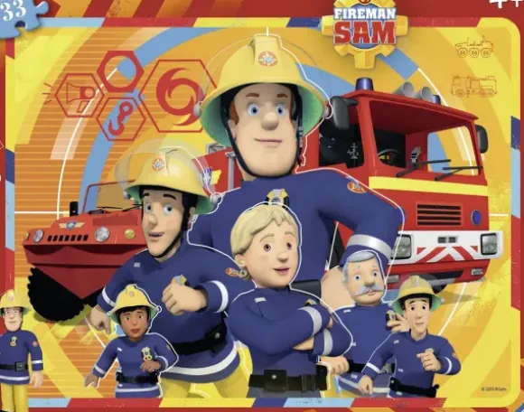 Puzzle Cadre - Fireman Sam
