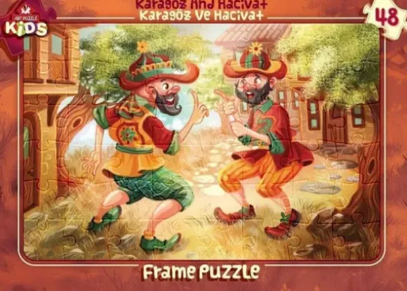 Puzzle Cadre - Karagöz et Hacivat