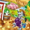 Puzzle Cadre - Le Loup et les Animaux de la Ferme